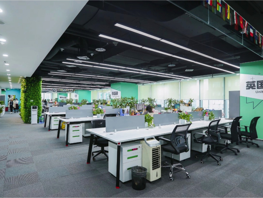 vision overseas Office lighting - engineering case vision overseas Office lighting - engineering case