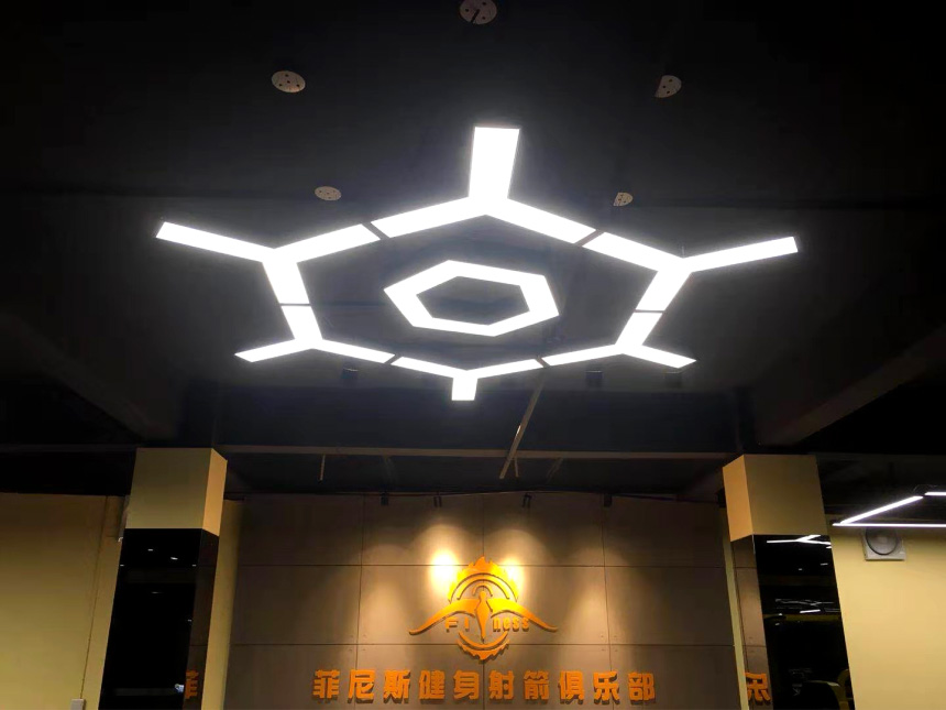 Phoenix Fitness Club - Decorative Lighting Case01